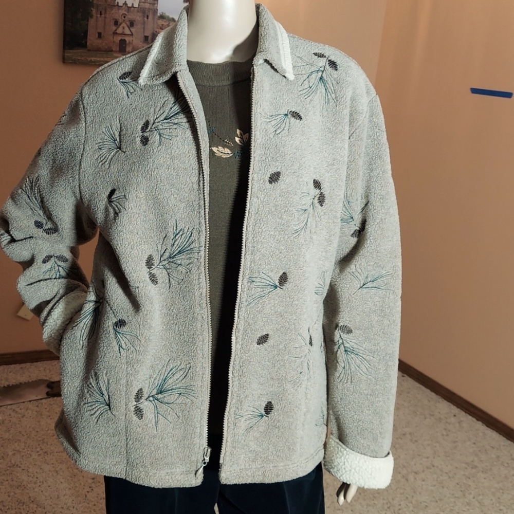 2-Piece Jacket and Sweater Set